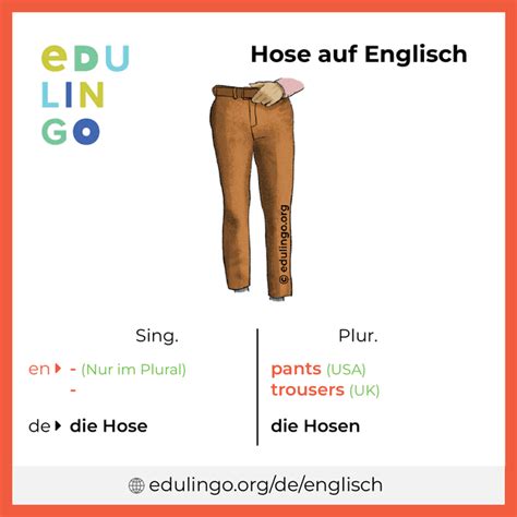 englisch hose